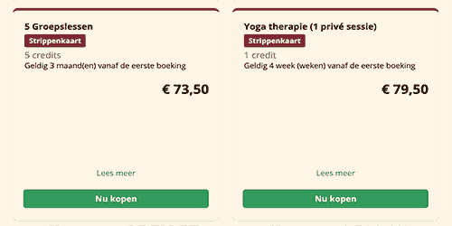 Ontspannen yoga houding